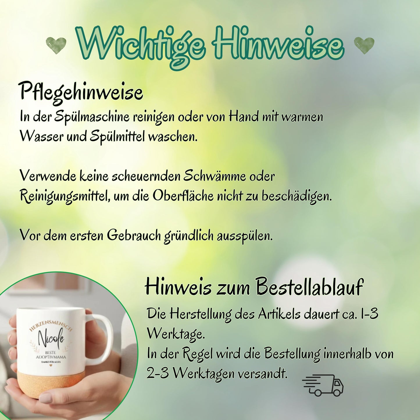 Tasse Beste Adoptivmama personalisiert | Geschenk für Adoptivmutter von Herzen | Dankeschön Mama