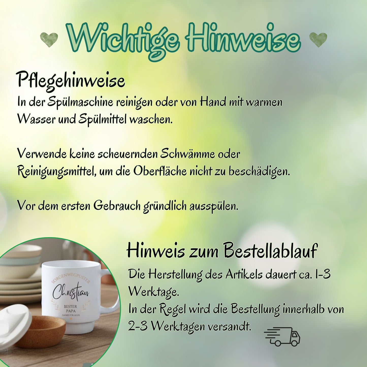 Papa Tasse personalisiert mit Namen | Korktasse Papa Geschenk Geburtstag Weihnachten