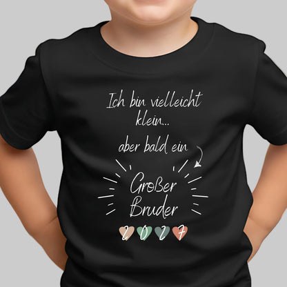 Ich werde großer Bruder Shirt | Geschwister Outfit zur Babyankündigung