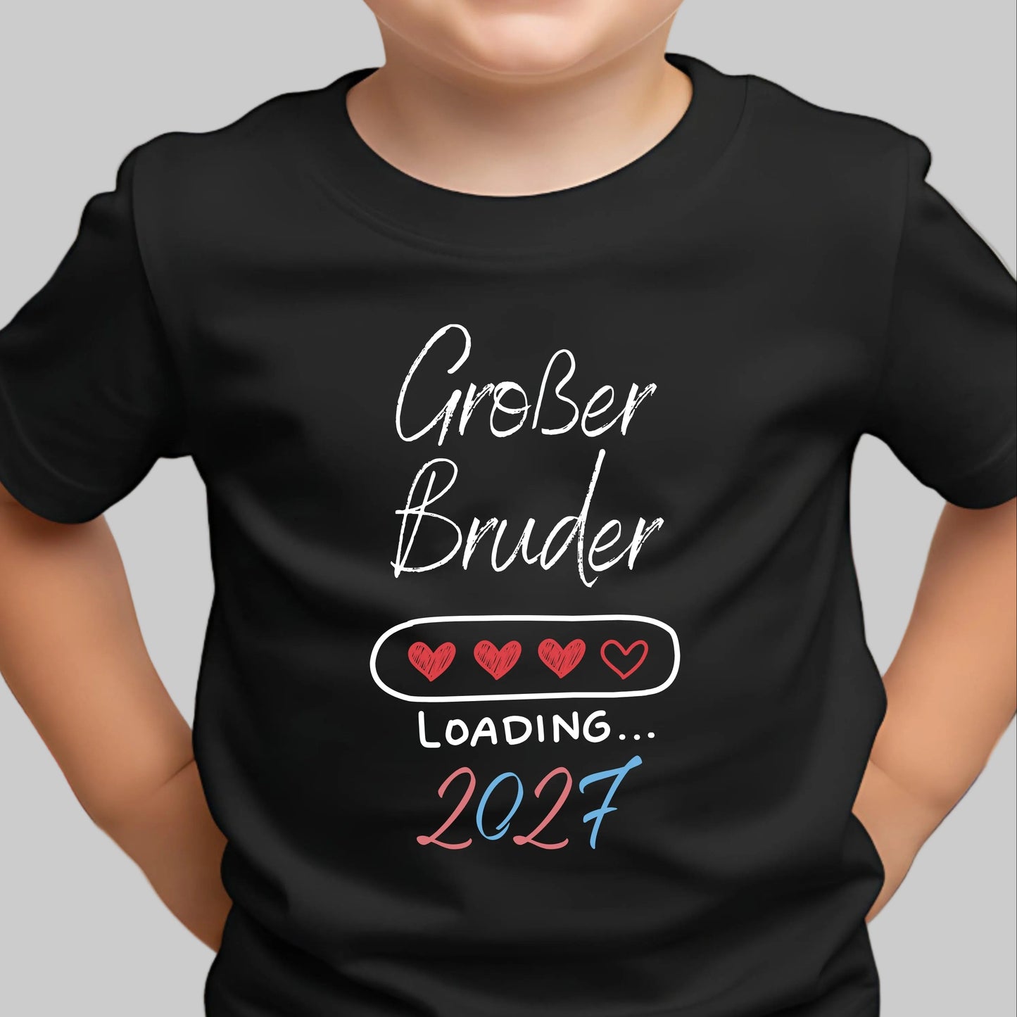Ich werde großer Bruder Shirt Loading | Geschwister Outfit zur Babyankündigung