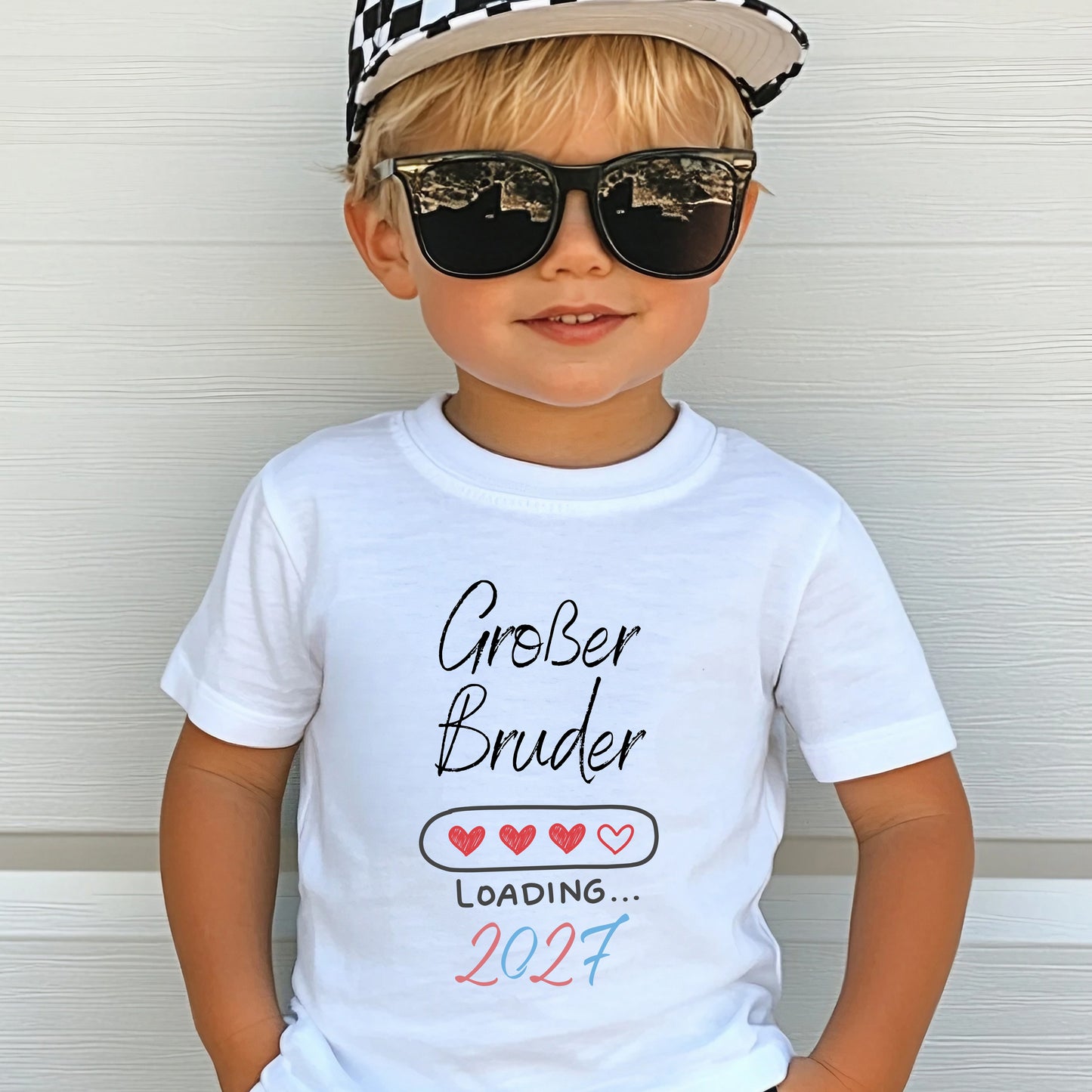 Ich werde großer Bruder Shirt Loading | Geschwister Outfit zur Babyankündigung