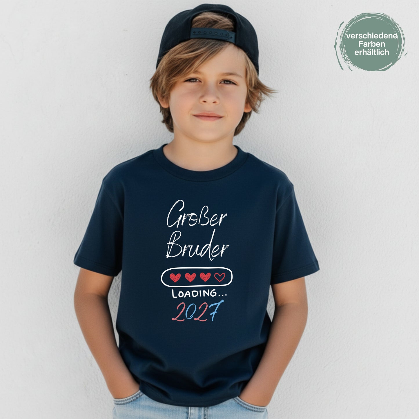 Ich werde großer Bruder Shirt Loading | Geschwister Outfit zur Babyankündigung