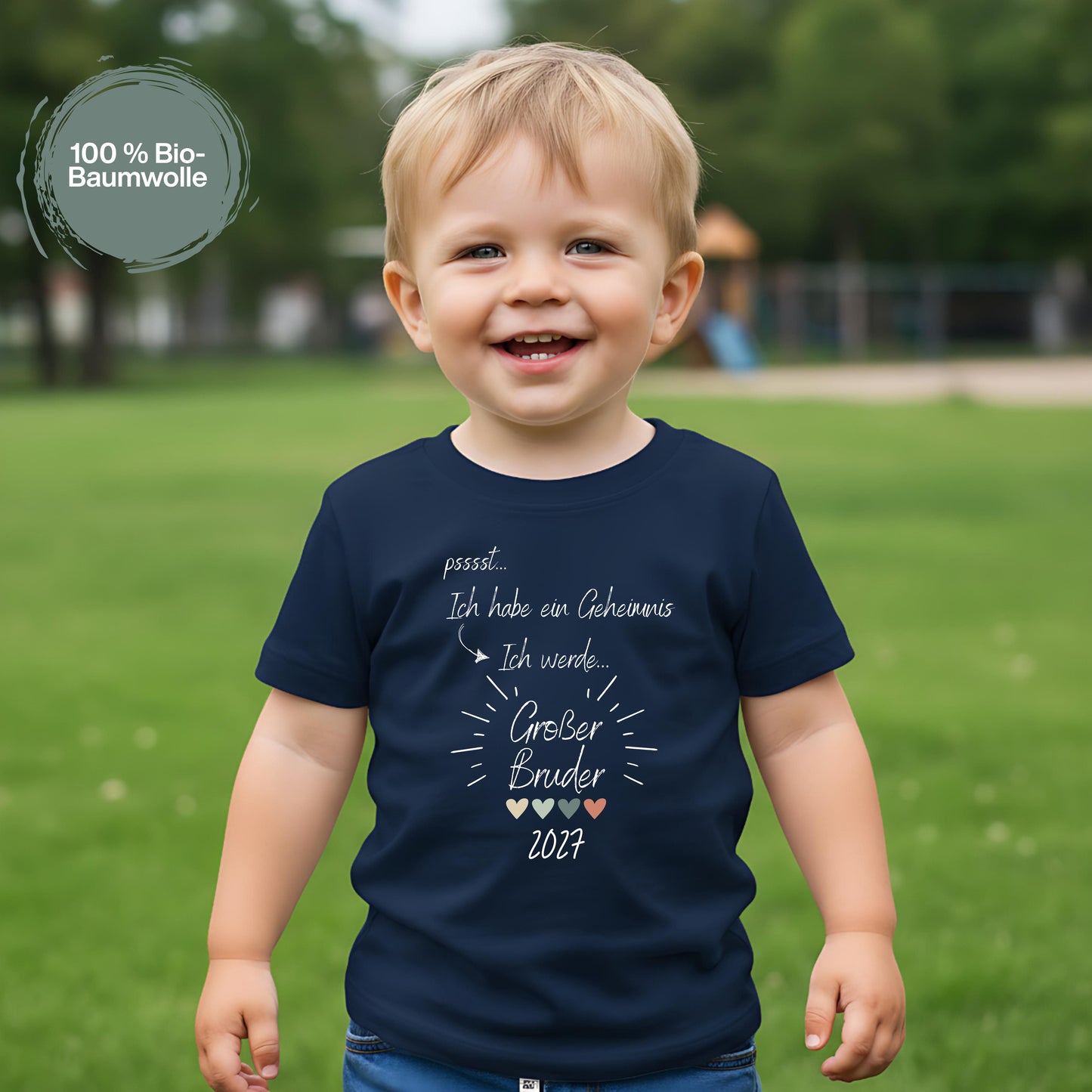 Ich werde großer Bruder Shirt Geheimnis | T-Shirt zur Schwangerschaftsverkündung
