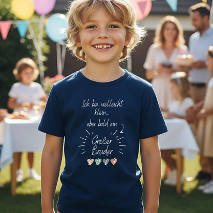 Ich werde großer Bruder Shirt | Geschwister Outfit zur Babyankündigung