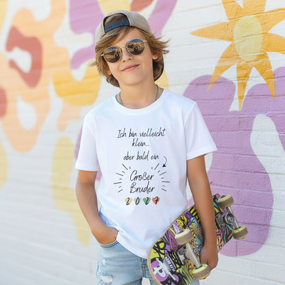 Ich werde großer Bruder Shirt | Geschwister Outfit zur Babyankündigung