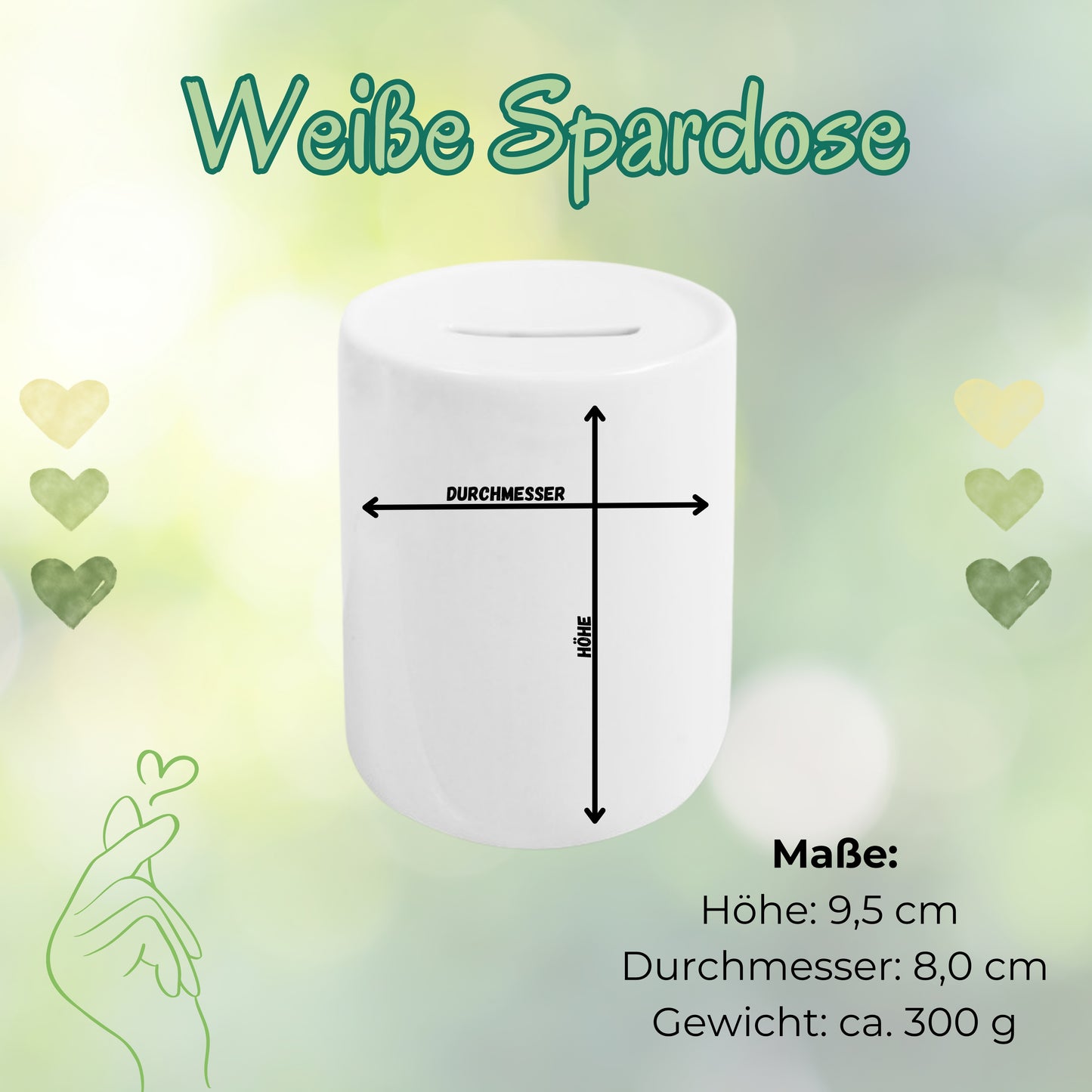Spardose Dino personalisiert mit Namen | Kinderspardose Dinosaurier | Geschenk Geburt