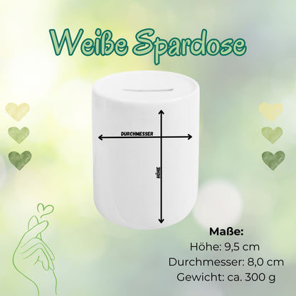 Spardose Fahrzeuge personalisiert mit Namen | Kinderspardose Junge | Geschenk Geburt