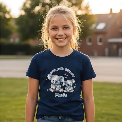 Ich werde große Schwester Shirt Koala | Geschwister Outfit zur Schwangerschaftsverkündung