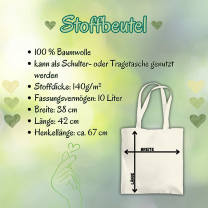 Abi in der Tasche Stoffbeutel | Einkaufstasche Abitur 2026 | Abi Geschenkidee