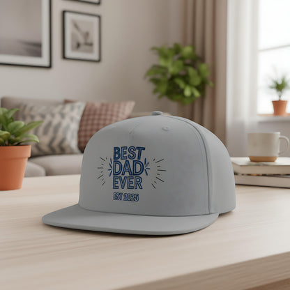 Papa Cap Best Dad Ever personalisiert | Snapback Cap Papa Geschenk Geburtstag