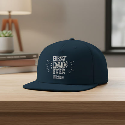 Papa Cap Best Dad Ever personalisiert | Snapback Cap Papa Geschenk Geburtstag