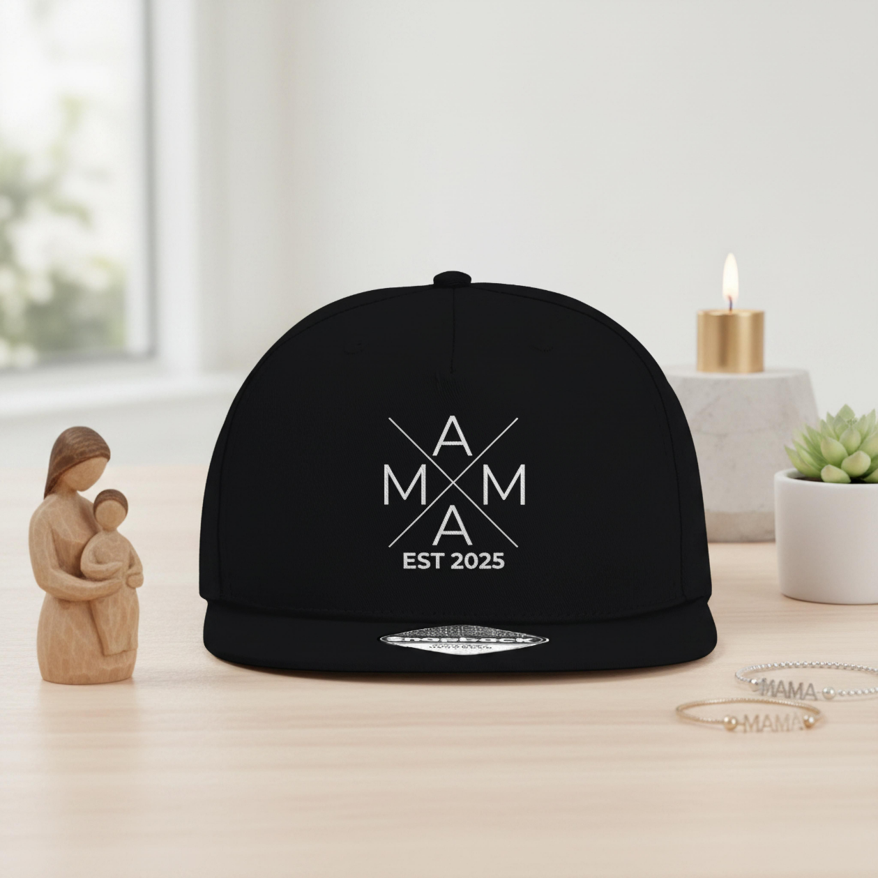 Mama Cap personalisiert | Snapback Cap Mama Geschenk Muttertag Geburtstag