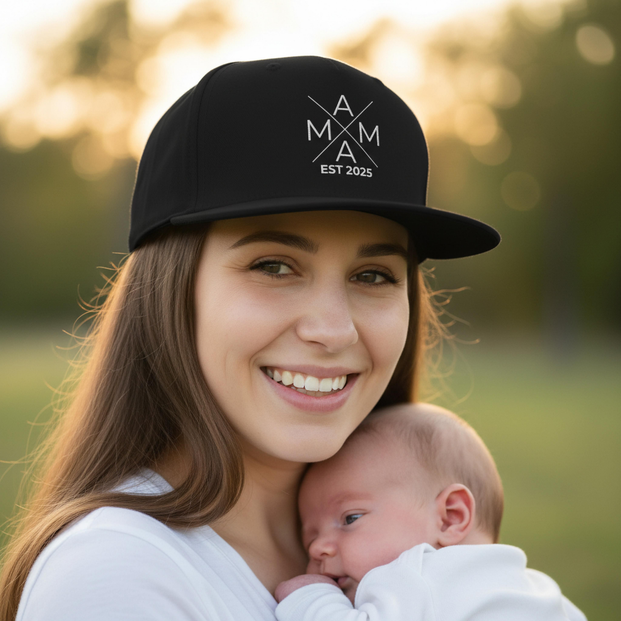 Mama Cap personalisiert | Snapback Cap Mama Geschenk Muttertag Geburtstag
