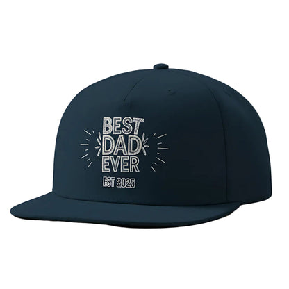 Papa Cap Best Dad Ever personalisiert | Snapback Cap Papa Geschenk Geburtstag