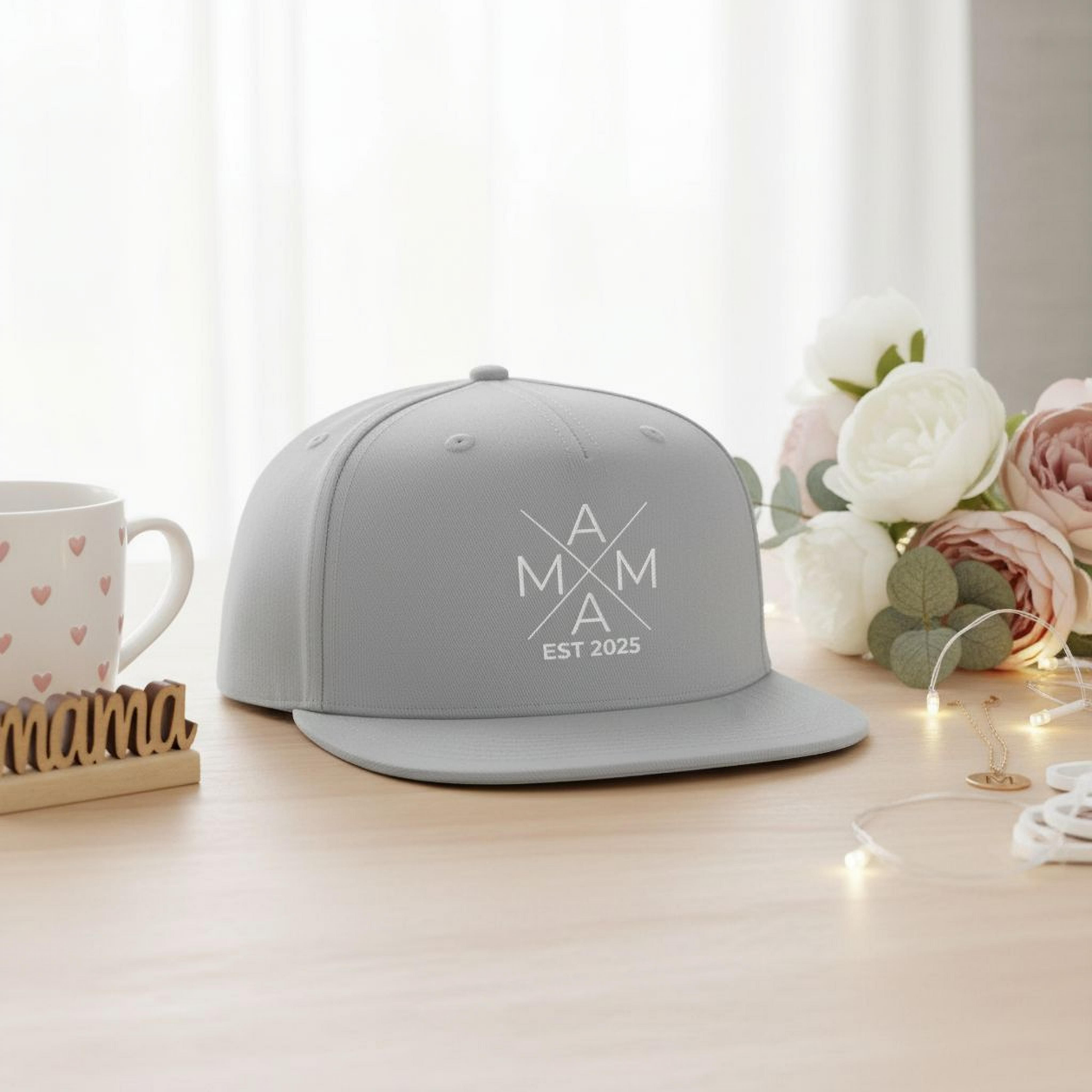 Mama Cap personalisiert | Snapback Cap Mama Geschenk Muttertag Geburtstag