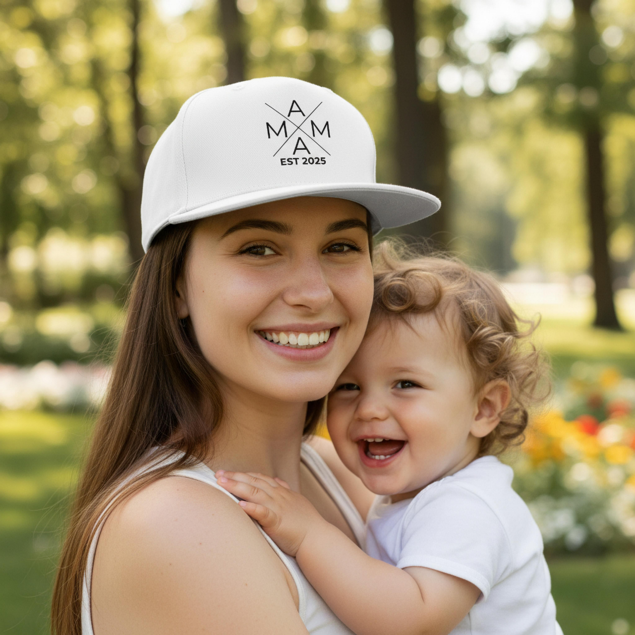 Mama Cap personalisiert | Snapback Cap Mama Geschenk Muttertag Geburtstag