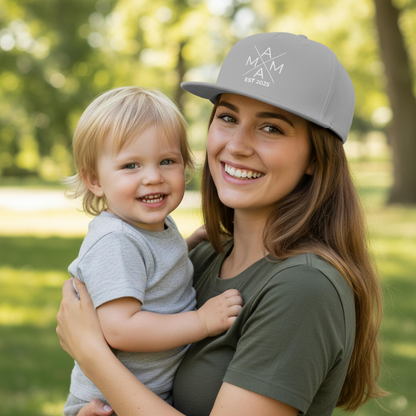 Mama Cap personalisiert | Snapback Cap Mama Geschenk Muttertag Geburtstag
