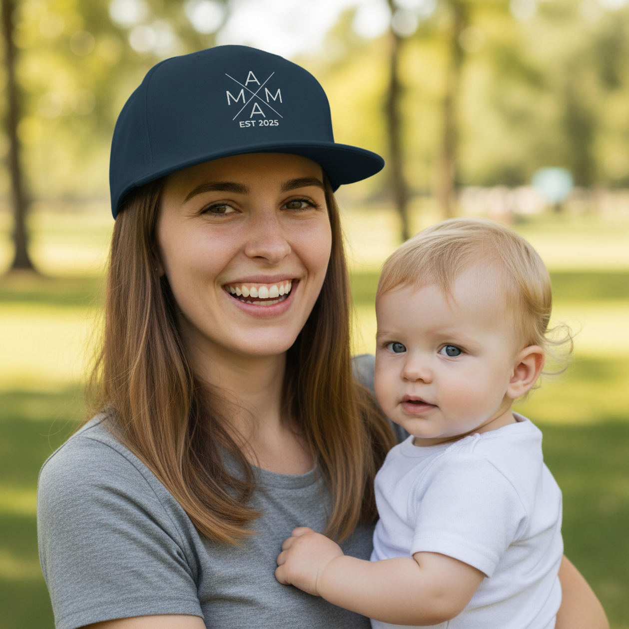 Mama Cap personalisiert | Snapback Cap Mama Geschenk Muttertag Geburtstag