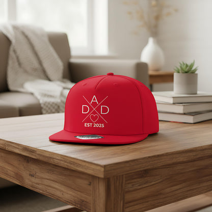 Papa Cap personalisiert DAD EST | Snapback Cap Geschenk Papa Vatertag Geburtstag
