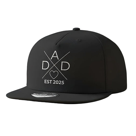 Papa Cap personalisiert DAD EST | Snapback Cap Geschenk Papa Vatertag Geburtstag