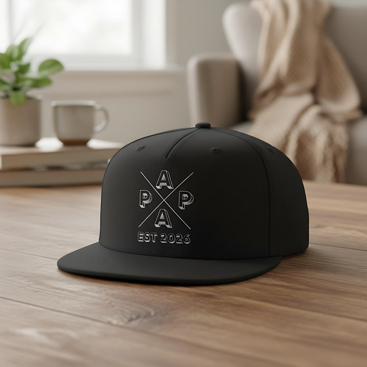 Papa Cap personalisiert | Snapback Cap Papa Geschenk Geburtstag | Papa Cappy