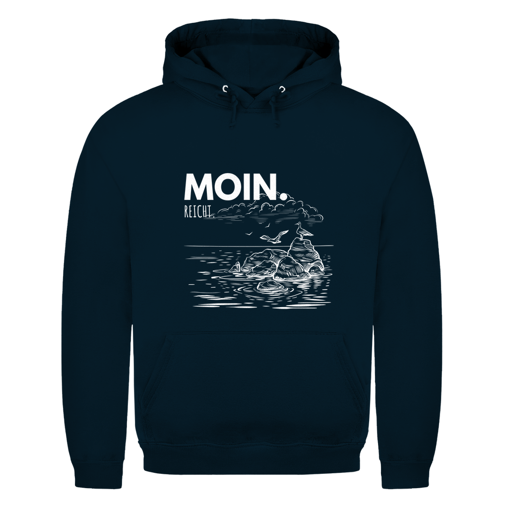 MOIN Hoodie – MOIN. Reicht. | Kapuzenpullover Nordsee Geschenk