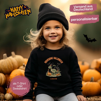 Halloween T-Shirt oder Sweatshirt für Kinder – ideal für „Süßes oder Saures“! Dein Kind ist perfekt gekleidet für Halloween mit diesem bequemen Shirt oder Pullover in Schwarz oder Weiß. Niedliches Design für Jungen & Mädchen, ideal für Halloween Partys, Kindergarten & das erste Halloween. Beliebt als „mein erstes Halloween“ Outfit oder Halloween Kleidung für Kinder. Auch als langarm Shirt für kühlere Tage geeignet. Ein Must-have für kleine Gruselfans! 🎃