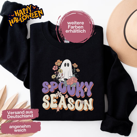 Hochwertiges Halloween Outfit für Damen und Herren – gemütlicher Halloween Pullover und Halloween Sweatshirt, ideal als Halloween Outfit Damen, Halloween Outfit Herren oder Halloween Outfit Frauen. Angesagte Halloween Sweaters und Halloween Pullis für Herbst und Party. Sweatshirts Halloween in verschiedenen Farben, auch als Kürbis Pullover Damen erhältlich. Bequemes Halloween Sweatshirt Damen und Herren – perfektes Halloween Outfit Männer. Halloween Pullover Geist Spooky Season