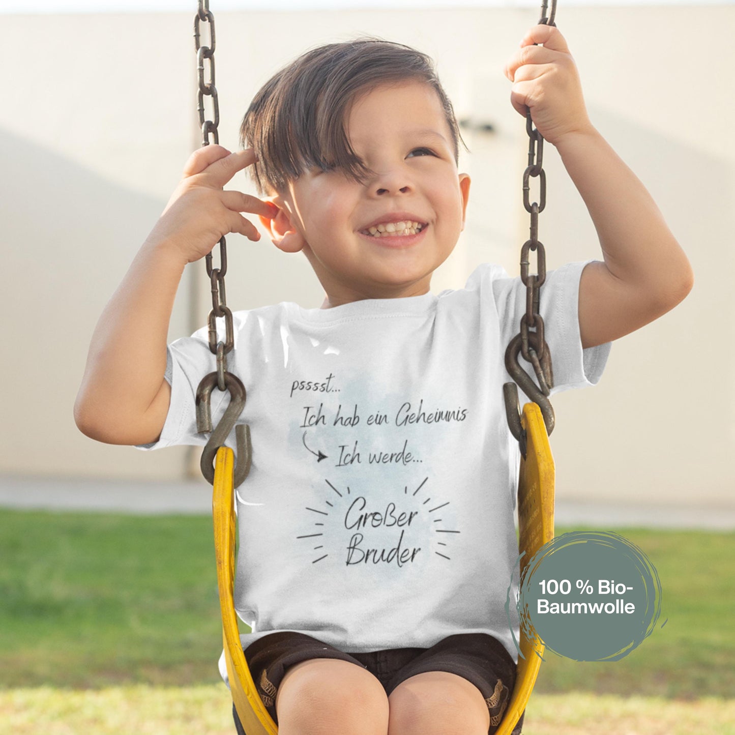 Ich werde großer Bruder T-Shirt | Geschenk für großen Bruder | Shirt Schwangerschaft verkünden