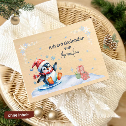 Personalisierte Adventskiste aus Holz mit Namen – hochwertige DIY Adventskalender-Holzkiste Weihnachten zum Selbstbefüllen. Diese nachhaltige Holzbox ohne Inhalt ist ideal für 24 kleine Geschenke, Süßigkeiten, Briefe oder Deko. Perfekt als kreative Geschenkidee Weihnachten für Kinder, Eltern oder Partner. Die Adventskiste Holz personalisiert verbindet Stil, Nachhaltigkeit und persönliche Note. Wiederverwendbar, langlebig und liebevoll ein einzigartiges Weihnachtsgeschenk mit Erinnerungswert.