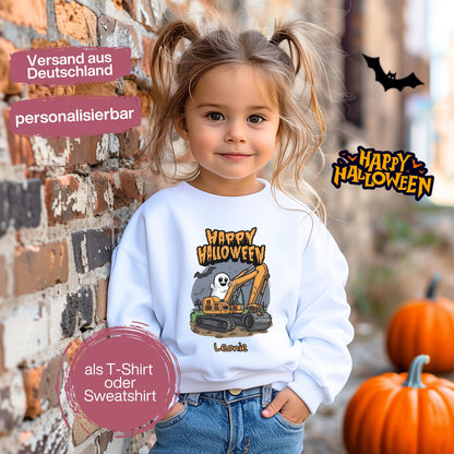 Halloween T-Shirt oder Sweatshirt für Kinder – ideal für „Süßes oder Saures“! Dein Kind ist perfekt gekleidet für Halloween mit diesem bequemen Shirt oder Pullover in Schwarz oder Weiß. Niedliches Design für Jungen & Mädchen, ideal für Halloween Partys, Kindergarten & das erste Halloween. Beliebt als „mein erstes Halloween“ Outfit oder Halloween Kleidung für Kinder. Auch als langarm Shirt für kühlere Tage geeignet. Ein Must-have für kleine Gruselfans! 🎃