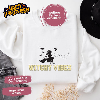 Hochwertiges Halloween Outfit für Damen und Herren – gemütlicher Halloween Pullover und Halloween Sweatshirt, ideal als Halloween Outfit Damen, Halloween Outfit Herren oder Halloween Outfit Frauen. Angesagte Halloween Sweaters und Halloween Pullis für Herbst und Party. Sweatshirts Halloween in verschiedenen Farben, auch als Kürbis Pullover Damen erhältlich. Bequemes Halloween Sweatshirt Damen und Herren – perfektes Halloween Outfit Männer. Halloween Hexe Witchy Vibes