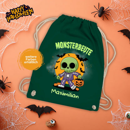 Halloween Tasche Kinder – personalisierter Turnbeutel für Süßes oder Saures. Perfekt als Halloween Stoffbeutel, Jutebeutel oder Sammelbeutel zum Trick or Treat. Nachhaltige Alternative zur Plastiktüte, robust, langlebig und wiederverwendbar. Ideal für Kinder zum Sammeln von Süßigkeiten, als Halloween Goodie Bag oder Partytasche. Personalisierbar mit Namen, dadurch einzigartig. Praktische Halloween Süßigkeiten Tasche für Kinderkostüm, Schule, Party und Süßigkeitenjagd.