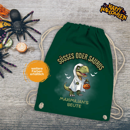 Halloween Tasche Kinder – personalisierter Turnbeutel für Süßes oder Saures. Perfekt als Halloween Stoffbeutel, Jutebeutel oder Sammelbeutel zum Trick or Treat. Nachhaltige Alternative zur Plastiktüte, robust, langlebig und wiederverwendbar. Ideal für Kinder zum Sammeln von Süßigkeiten, als Halloween Goodie Bag oder Partytasche. Personalisierbar mit Namen, dadurch einzigartig. Praktische Halloween Süßigkeiten Tasche für Kinderkostüm, Schule, Party und Süßigkeitenjagd.
