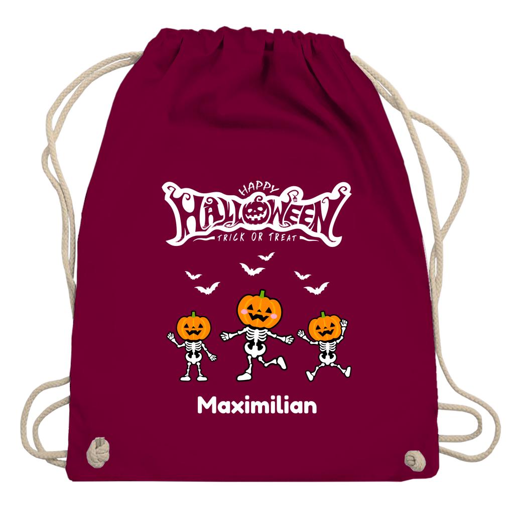 Halloween Tasche Kinder – personalisierter Turnbeutel für Süßes oder Saures. Perfekt als Halloween Stoffbeutel, Jutebeutel oder Sammelbeutel zum Trick or Treat. Nachhaltige Alternative zur Plastiktüte, robust, langlebig und wiederverwendbar. Ideal für Kinder zum Sammeln von Süßigkeiten, als Halloween Goodie Bag oder Partytasche. Personalisierbar mit Namen, dadurch einzigartig. Praktische Halloween Süßigkeiten Tasche für Kinderkostüm, Schule, Party und Süßigkeitenjagd.