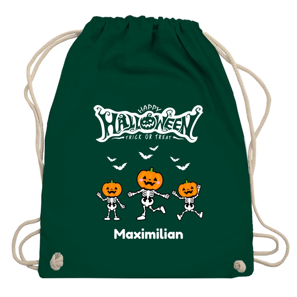 Halloween Tasche Kinder – personalisierter Turnbeutel für Süßes oder Saures. Perfekt als Halloween Stoffbeutel, Jutebeutel oder Sammelbeutel zum Trick or Treat. Nachhaltige Alternative zur Plastiktüte, robust, langlebig und wiederverwendbar. Ideal für Kinder zum Sammeln von Süßigkeiten, als Halloween Goodie Bag oder Partytasche. Personalisierbar mit Namen, dadurch einzigartig. Praktische Halloween Süßigkeiten Tasche für Kinderkostüm, Schule, Party und Süßigkeitenjagd.