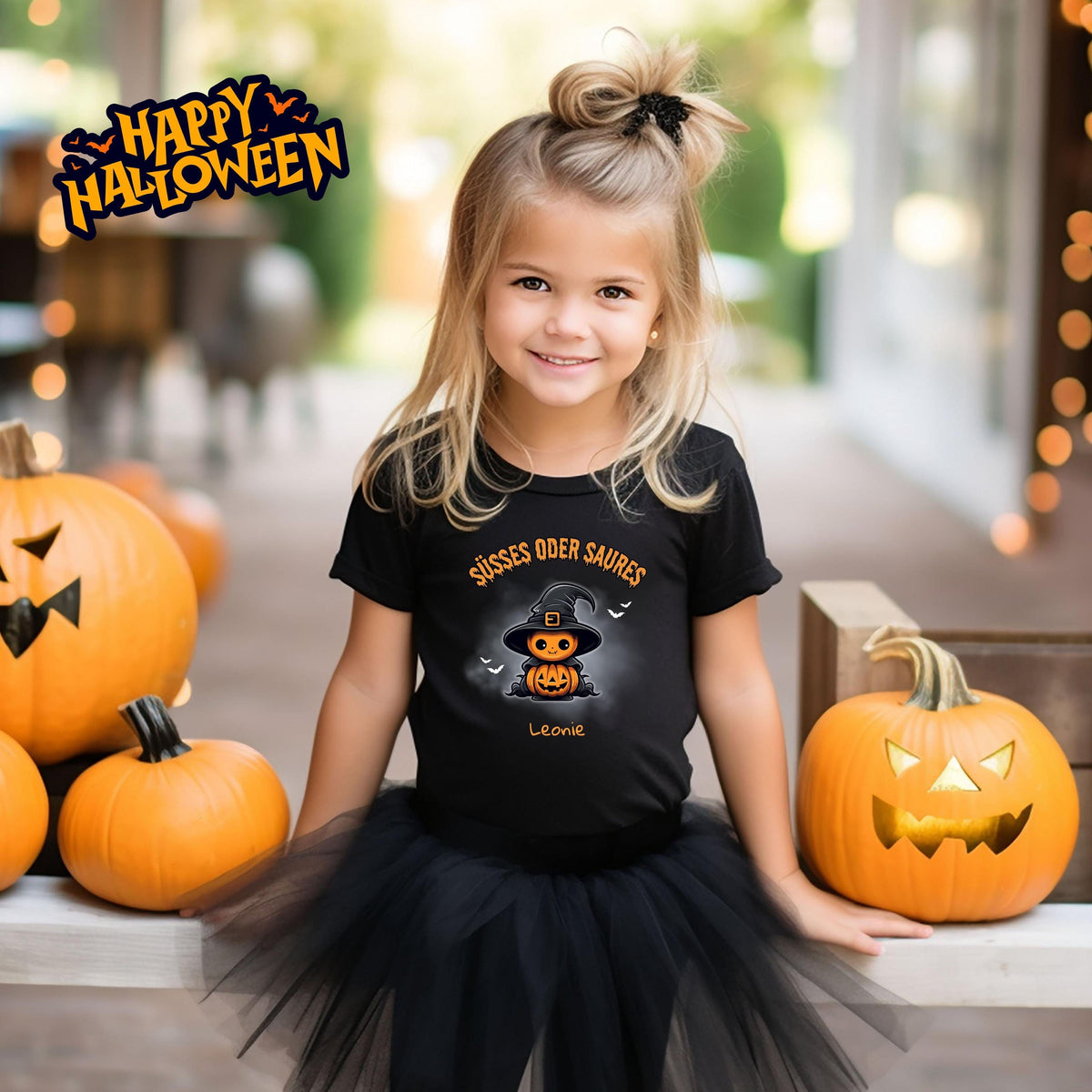 Halloween T-Shirt oder Sweatshirt für Kinder – perfekt für „Süßes oder Saures“! Mit diesem Shirt oder Pullover in Schwarz oder Weiß ist dein Kind ideal für Halloween gekleidet. Das niedliche Design eignet sich für Jungen & Mädchen, ob für Halloween-Partys, im Kindergarten oder als besonderes „Mein erstes Halloween“ Outfit. Ideal auch als Langarm Shirt für kühlere Herbsttage. Diese Halloween Kleidung für Kinder ist ein echtes Must-have für kleine Gruselfans und sorgt für schaurig-schöne Momente!