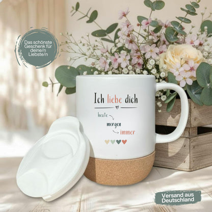 Tasse für Paare Valentinstag | Geschenk für Partner & Freundin | Paar Tasse Liebe Valentinstag