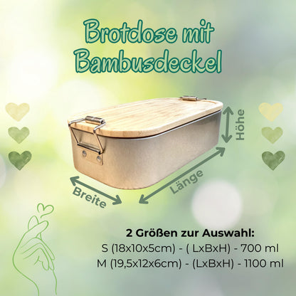Personalisierte Brotdose Edelstahl Kinder mit Namen | Hai Lunchbox Kindergarten & Schule