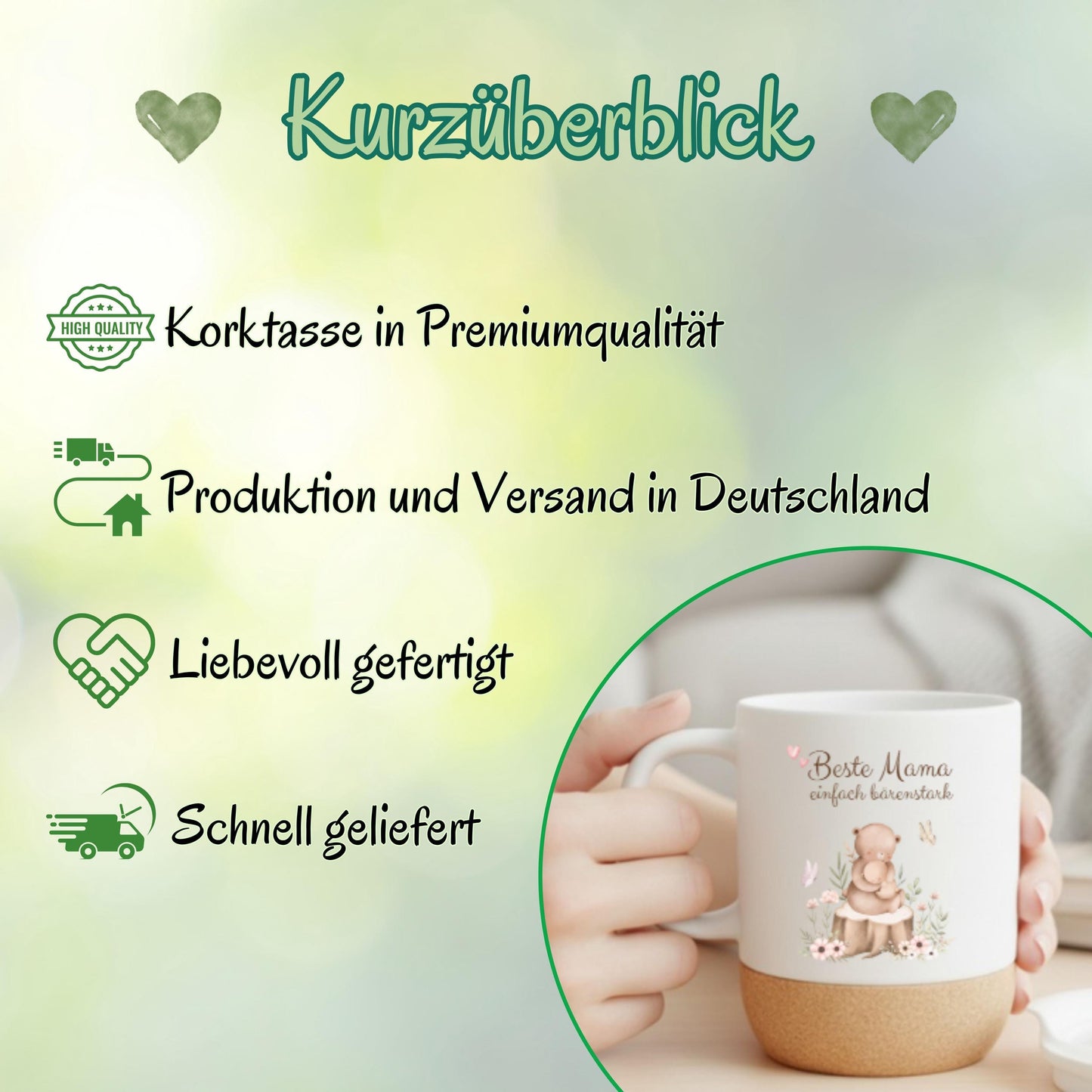 Beste Mama Tasse | Muttertagsgeschenk Mama | Mama Geschenkidee | Kaffeetasse für Mama