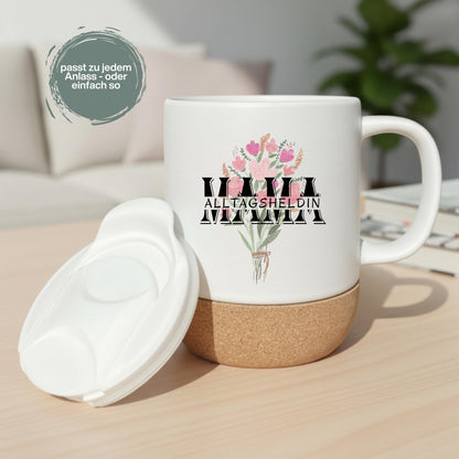 Beste Mama Tasse Alltagsheldin | Muttertagsgeschenk Mama | Kaffeebecher Mama Geschenkidee