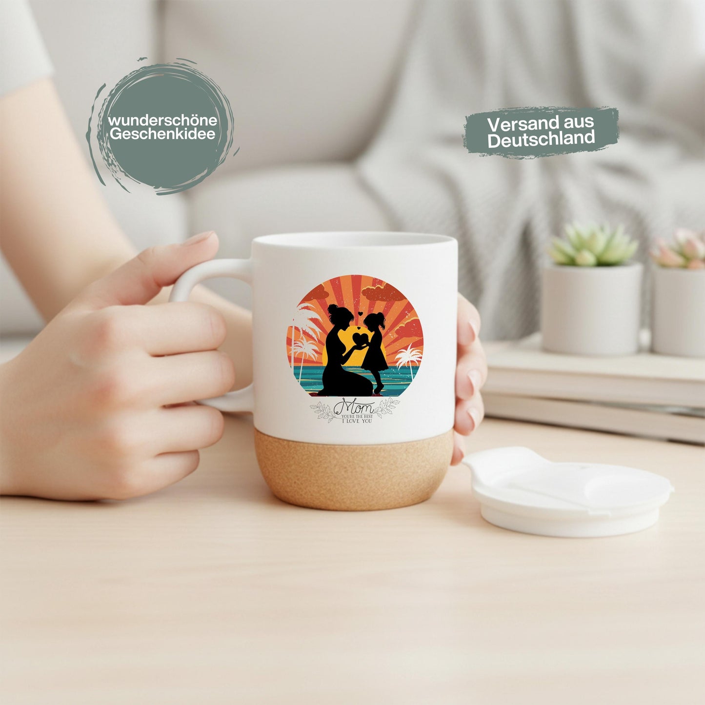 Tasse Mom You're the Best | Beste Mama Tasse | Muttertagsgeschenk Mama | Danke Mama Geschenk