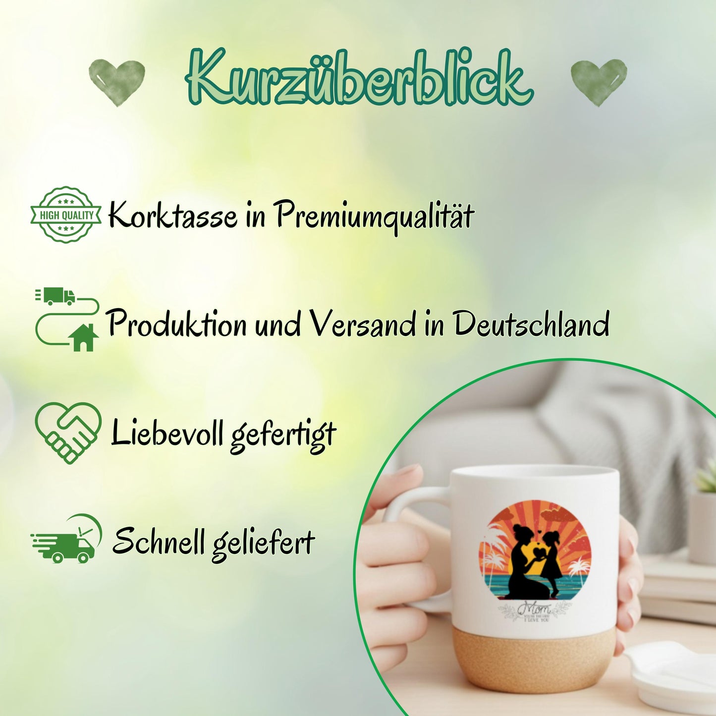 Tasse Mom You're the Best | Beste Mama Tasse | Muttertagsgeschenk Mama | Danke Mama Geschenk