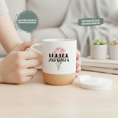 Beste Mama Tasse Alltagsheldin | Muttertagsgeschenk Mama | Kaffeebecher Mama Geschenkidee