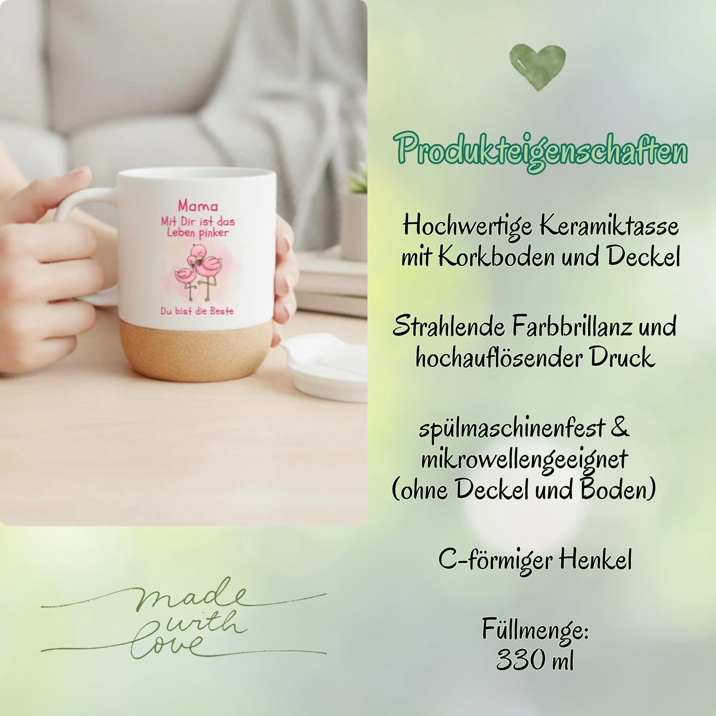 Beste Mama Tasse | Muttertagsgeschenk Mama | Geschenkidee Mama Geburtstag