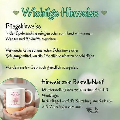 Beste Mama Tasse | Muttertagsgeschenk Mama | Geschenkidee Mama Geburtstag