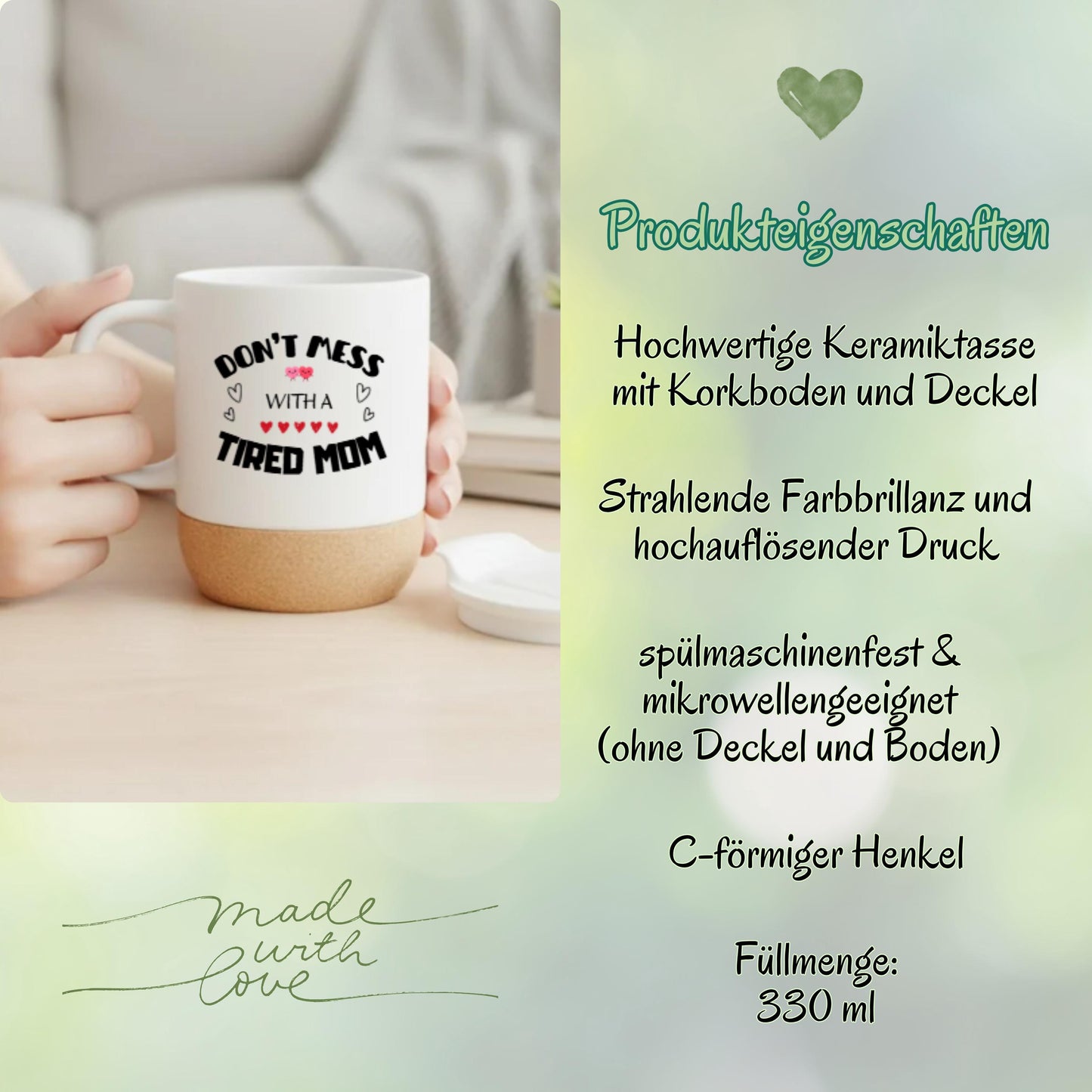 Beste Mama Tasse | Muttertagsgeschenk Mama | Geschenkidee Mama Geburtstag
