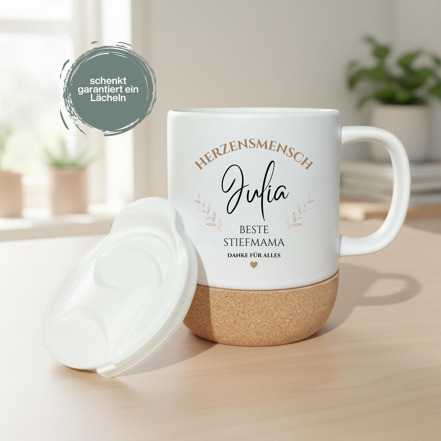 Tasse Beste Stiefmama personalisiert mit Name | Geburtstag Geschenk für Bonusmama