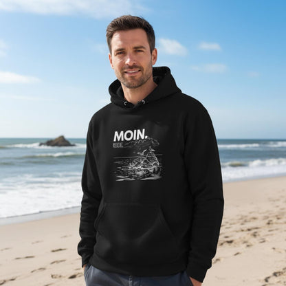 MOIN Hoodie – MOIN. Reicht. | Kapuzenpullover Nordsee Geschenk