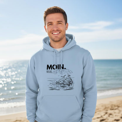 MOIN Hoodie – MOIN. Reicht. | Kapuzenpullover Nordsee Geschenk